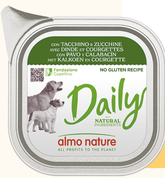 DAILY CON TACCHINO E ZUCCHINE 300 GR