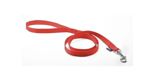 GUINZAGLIO BASIC ROSSO TAGLIA M
