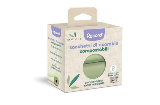 SACCHETTI IGIENICI COMPOSTABILI VERDE